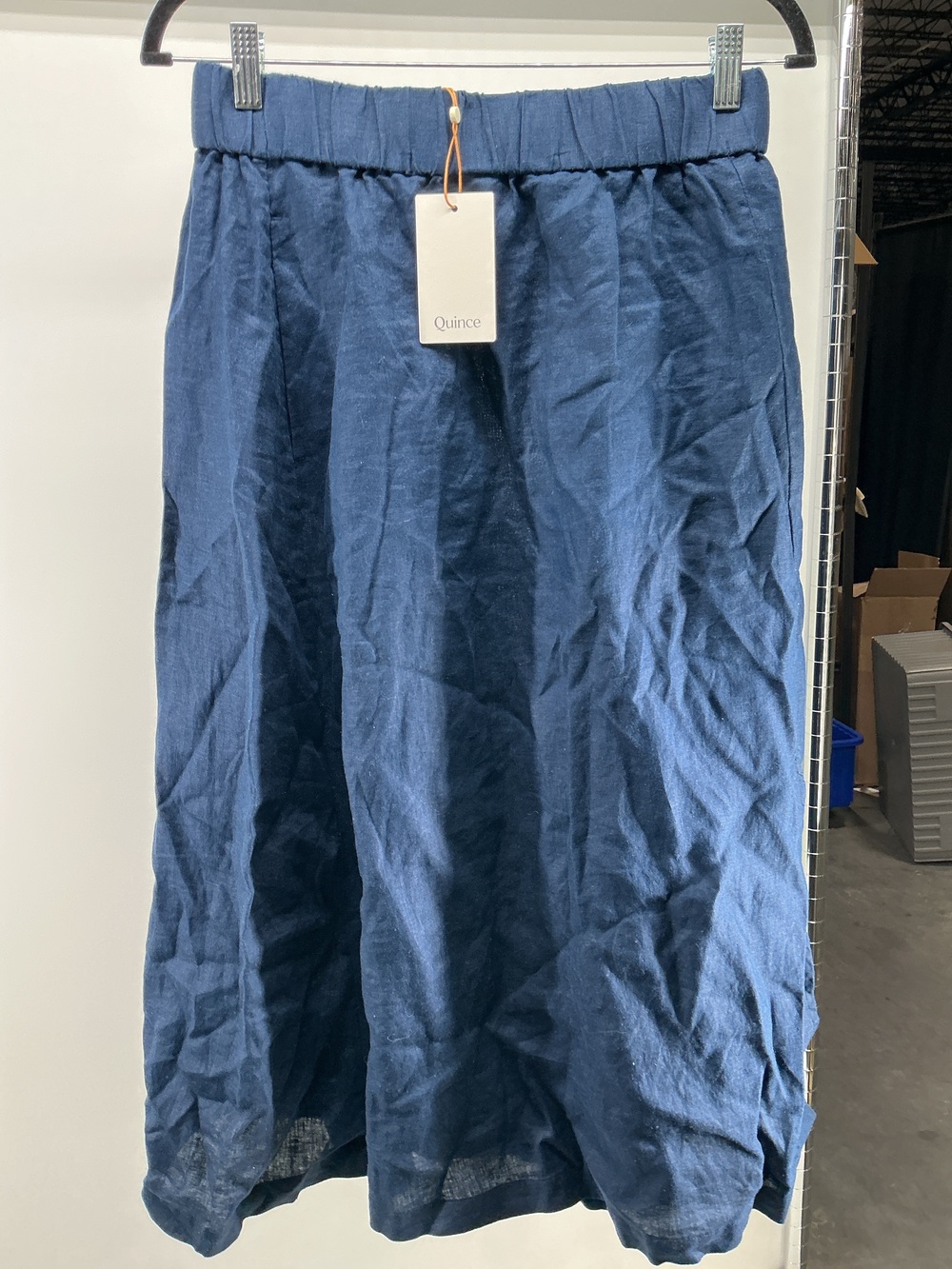 100% European Linen Maxi Skirt